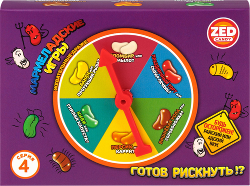 

Конфеты Zed candy Мармеладские игры Набор 4 серия 120 г