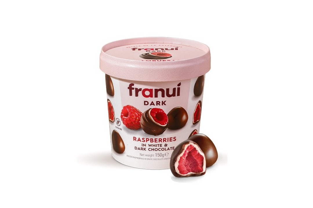 

Малина Franui в белом и темном шоколаде замороженная 150 г