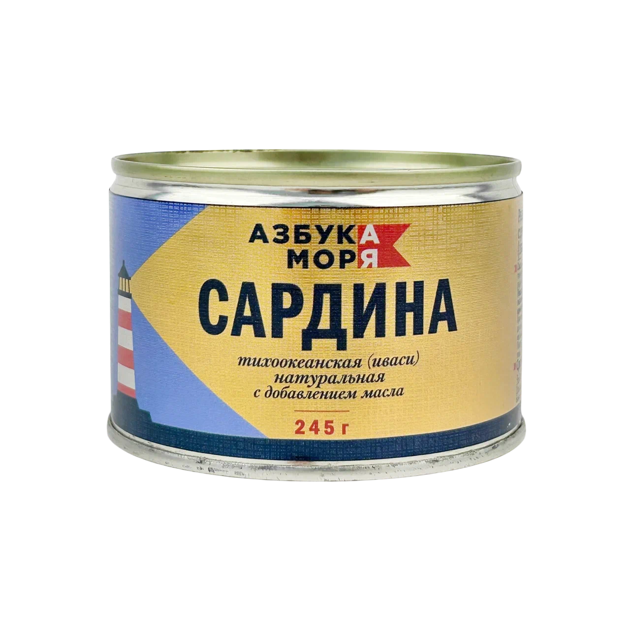 

Сардина Азбука моря Иваси 245 г