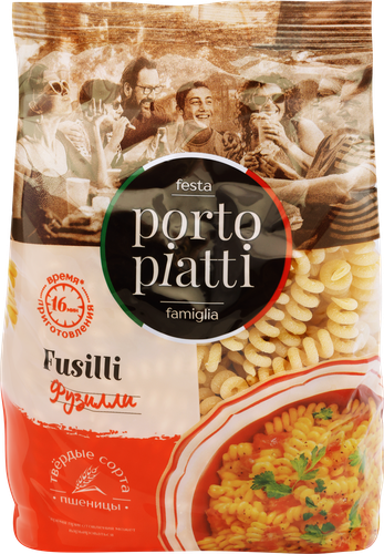 

Макароны Porto Piatti Фузилли 400 г