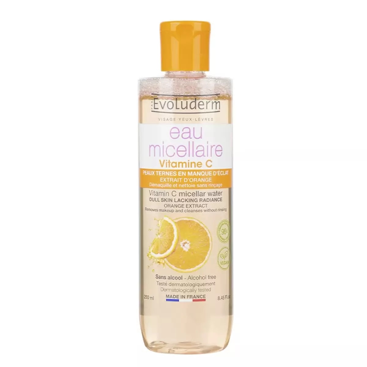 

Мицеллярная вода Evoluderm с витамином С C2J 250 мл