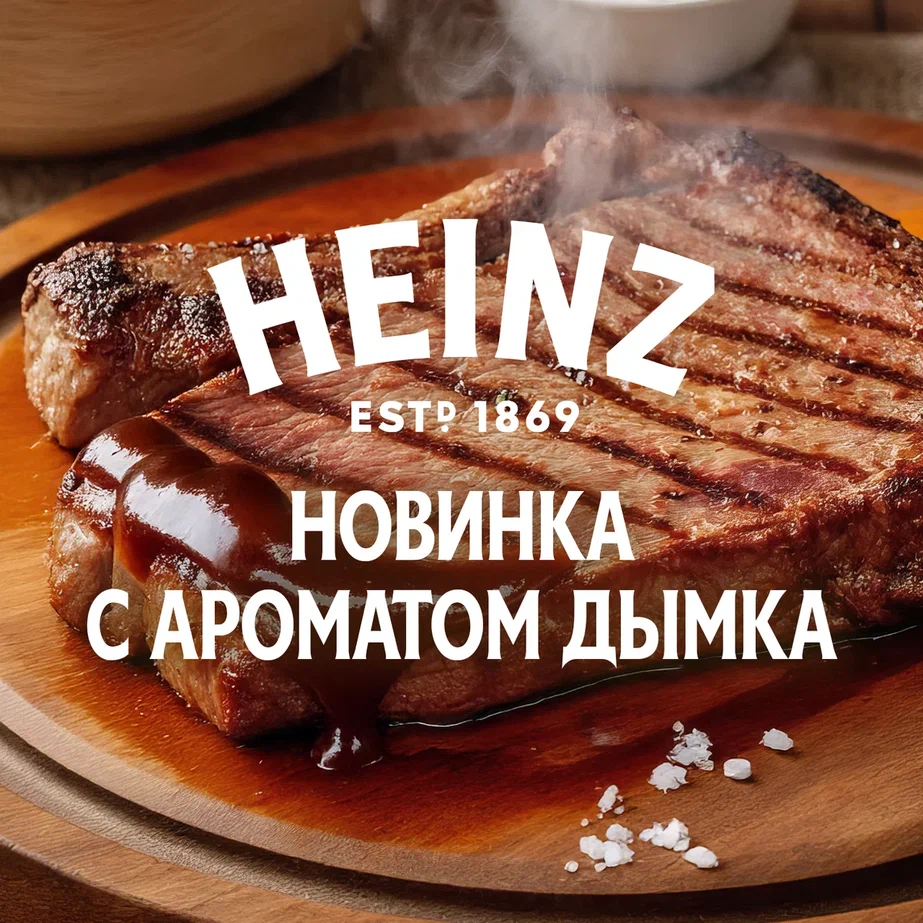 

Соус Heinz Барбекю с ароматом дымка 300 г