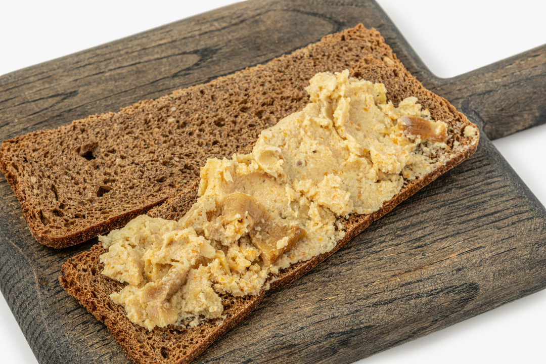 

Паштет Волгореченск из осетра с белыми грибами 100 г