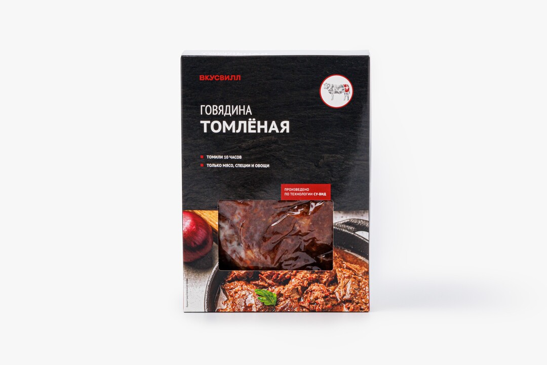 

Говядина томленая ВкусВилл 350 г