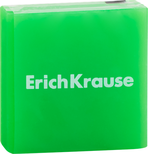 

Ластик ErichKrause Color Ice зеленый 3.2 х 3.2 х 1 см
