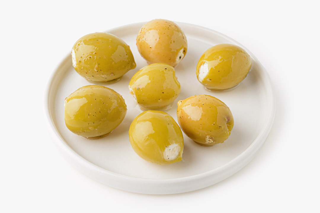 

Антипасти оливки ВкусВилл с мягким сыром 150 г