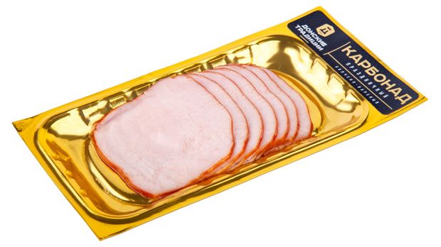 

Карбонад Донские Традиции Праздничный варено-копченый нарезка 140г