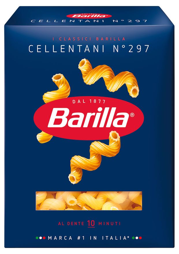 

Макаронные изделия Barilla Cellentani n.297 из твёрдых сортов пшеницы, 450 г