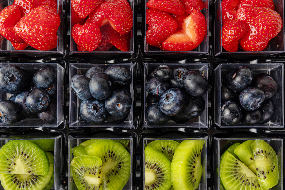 

Фруктовый сет Фруткорт киви, голубика, клубника 12 шт. x 50 г