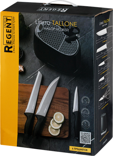 

Набор ножей Regent inox Linea Tallone 6 предметов