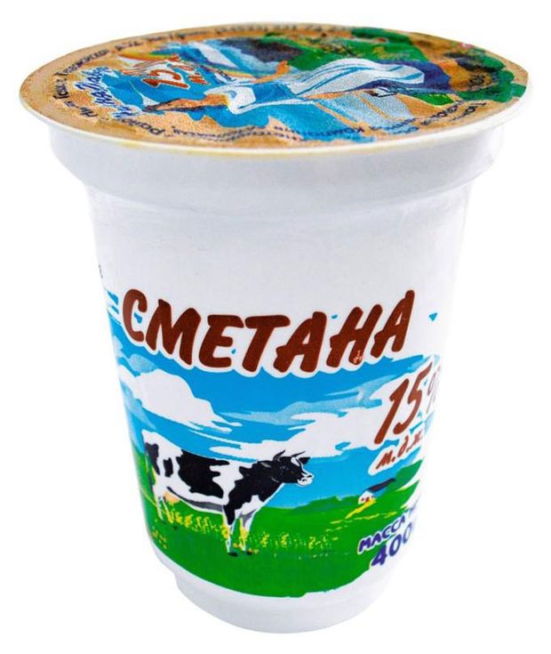 

Сметана Нижняя Тавда 15% 300 г