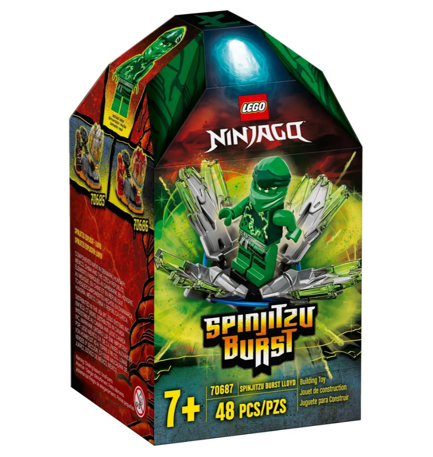 

Конструктор Lego Ninjago Шквал кружитцу ллойд 48 деталей