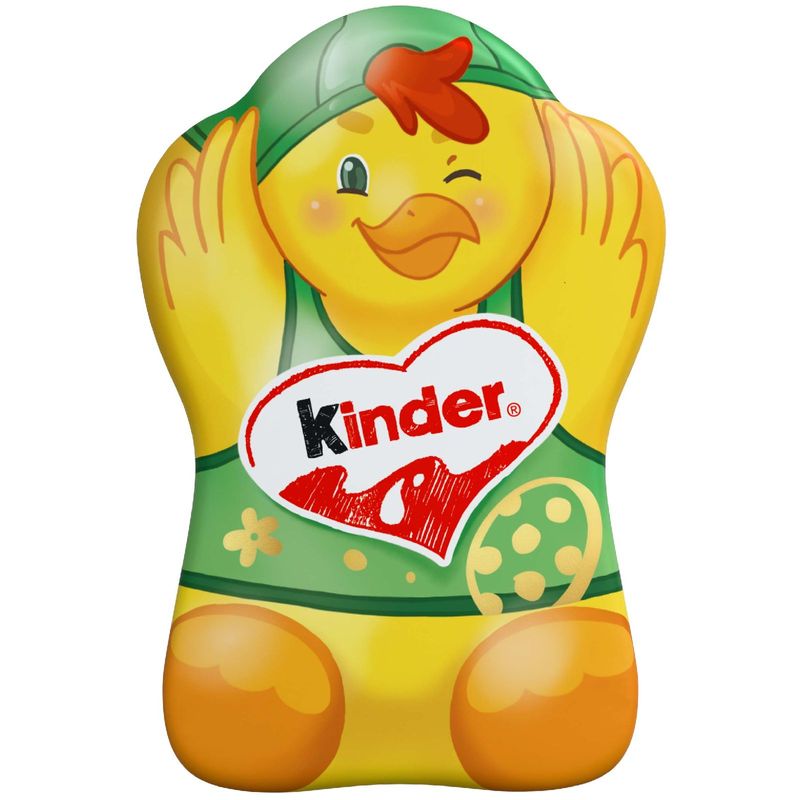 

Шоколад Kinder фигурный молочный с внутренним молочным слоем 35 г в ассортименте