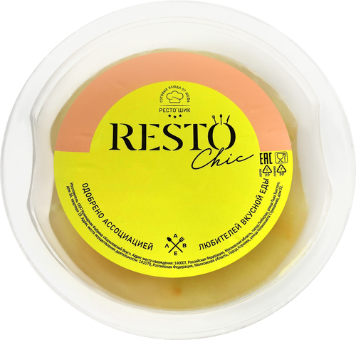 

Суп Resto Chic Куриный с домашней лапшой 300 г