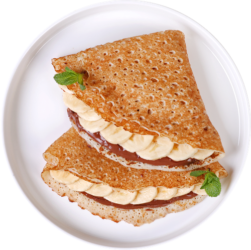 

Блинчики Лента Fresh с бананом и шоколадной пастой весовые