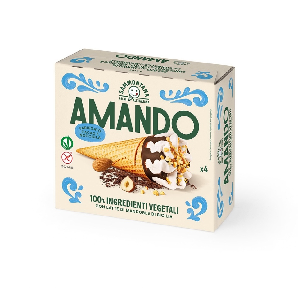 

Мороженое Sammontana Итальянское мороженое Амандо Кони 240 г