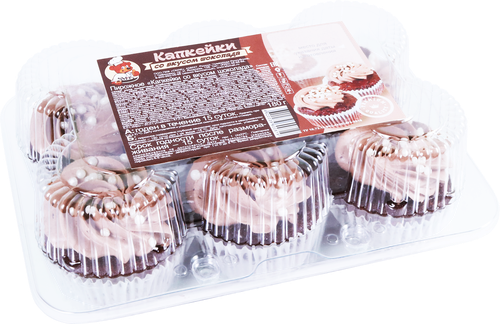 

Пирожное СМАК Капкейки со вкусом шоколада, 180г