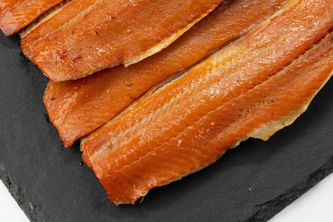 

Сельдь тихоокеанская ВкусВилл холодного копчения по-датски со специями вес