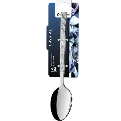 

Набор ложек столовых Atmosphere Crystal нержавеющая сталь 2 шт