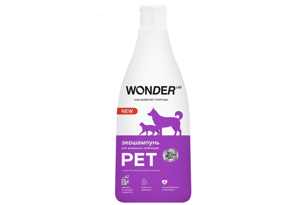 

Шампунь для животных Wonder Lab 550 мл