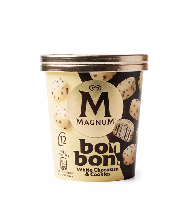 

Мороженое сливочное Magnum BonBon с белым шоколадом и печеньем 12 шт. х 14 г