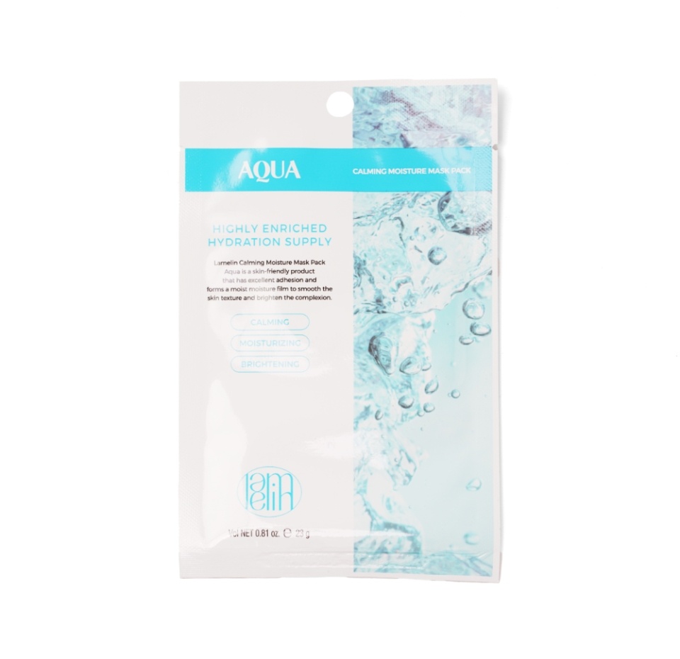 

Маска для лица Lamelin тканевая увлажняющая вода 23 г, Республика Корея