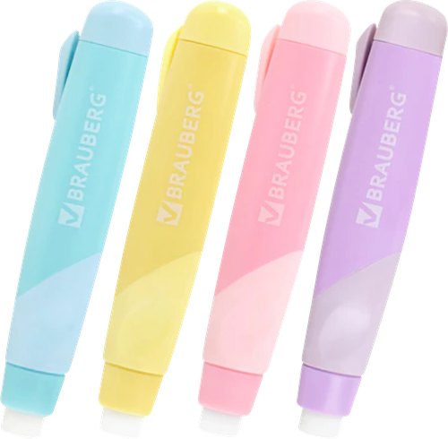 

Ластик выдвижной Brauberg Rewind цвет в ассортименте