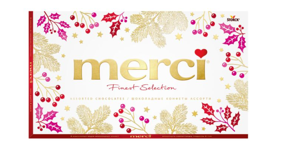 

Набор шоколадных конфет Merci 400 г