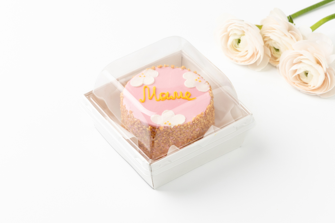 

Торт бенто ВкусВилл Нежность с клубникой 270 г