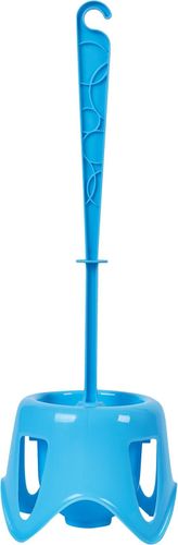 

Набор для туалета Spin&Clean Disco полипропилен аквамарин 11.5 х 11.5 х 32.5 см