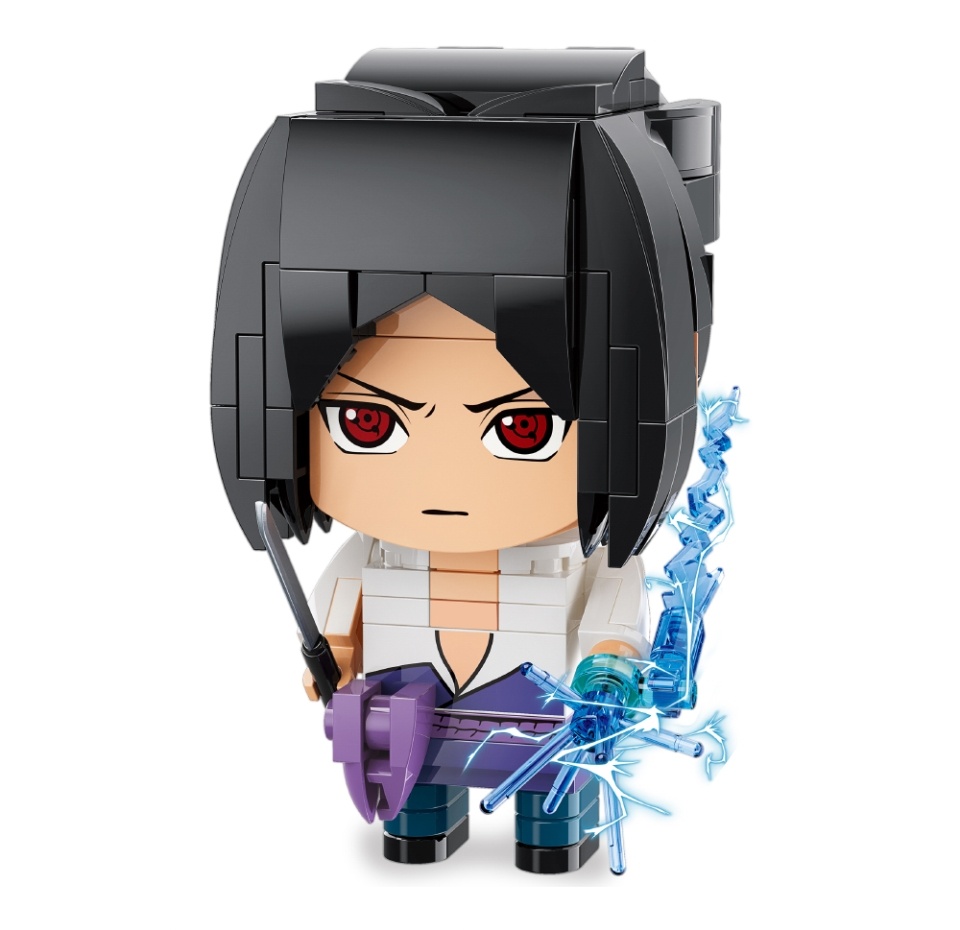 

Конструктор Naruto Саске Учиха 10х5.5х5см 3+, Китай