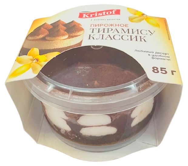 

Пирожное Kristof Тирамису Классик 85 г