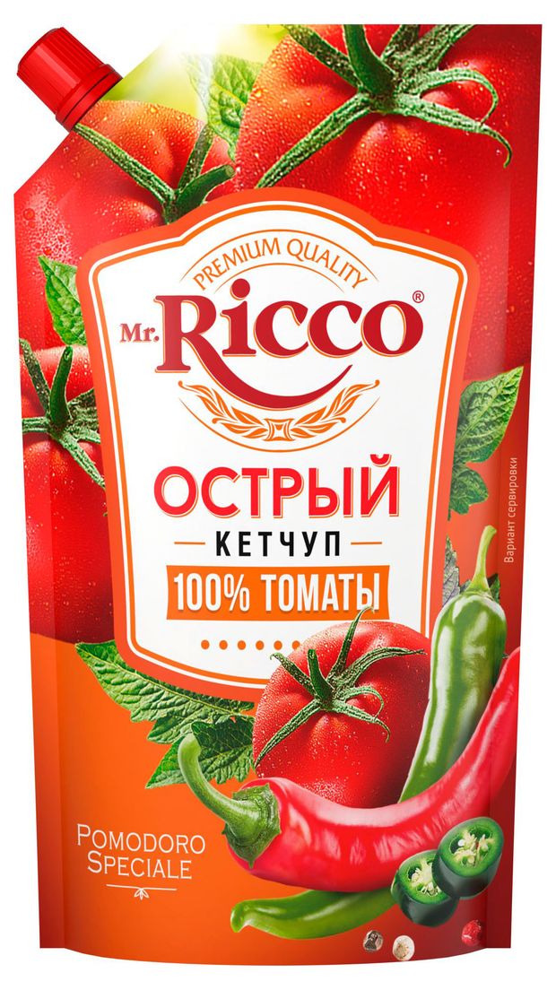 

Кетчуп Mr.Ricco Pomodoro Speciale Острый 300 г