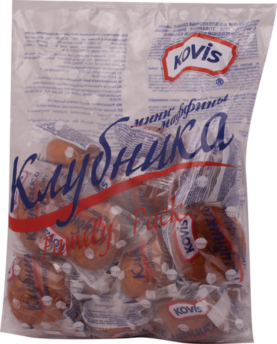 

Мини-маффины Kovis Клубника 470 г