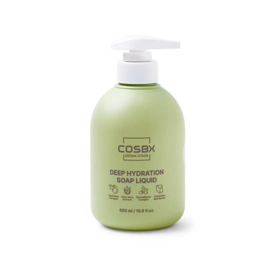 

Мыло жидкое Cosbx Derma Stage Deep Hydration 500 мл