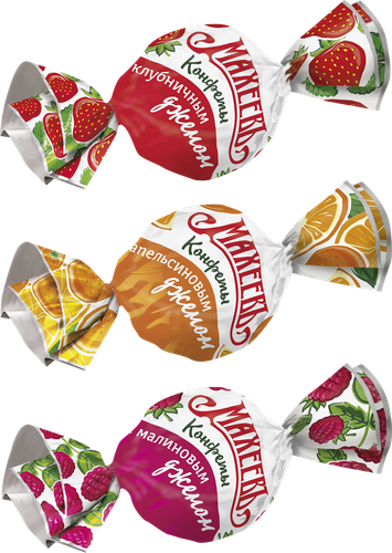 

Конфеты Махеевъ с джемом ассорти вес