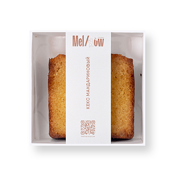 

Кекс Mellow мандариновый 100 г