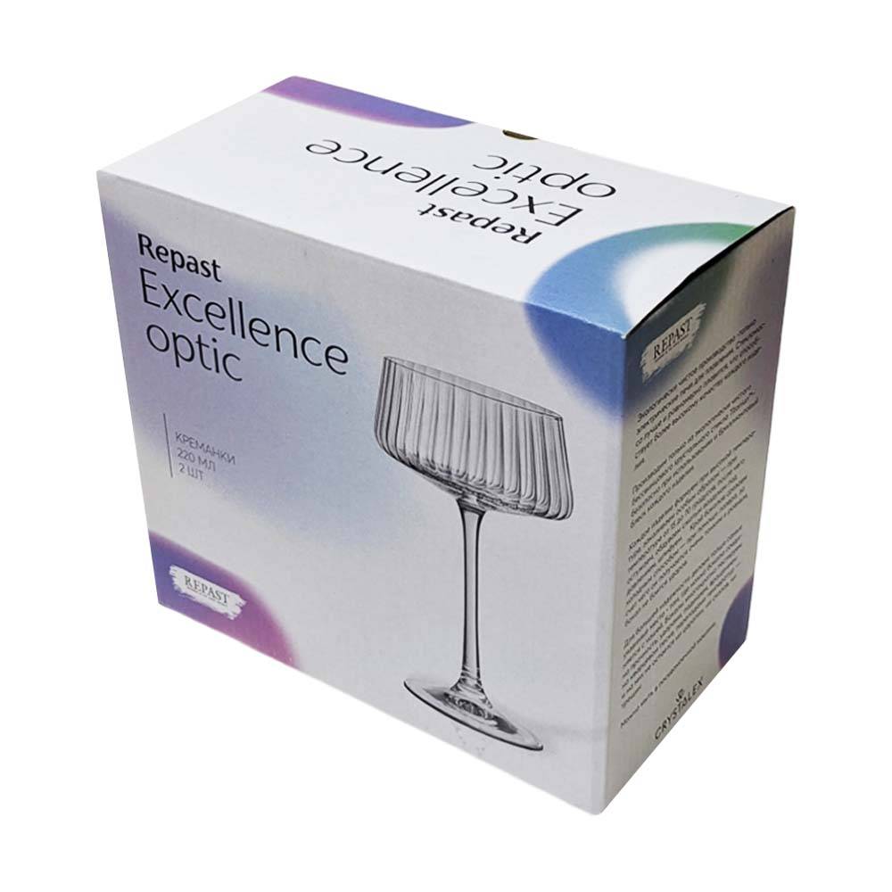 

Набор креманок Repast Excellence Optic 220 мл 2 шт.