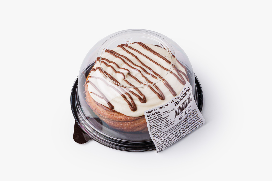 

Улитка Чизбон ВкусВилл со сливочным кремом 125 г