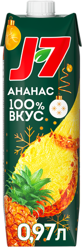 

Нектар J7 ананасовый с мякотью 970 мл