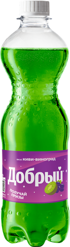

Напиток Добрый Киви-виноград газированный 500 мл
