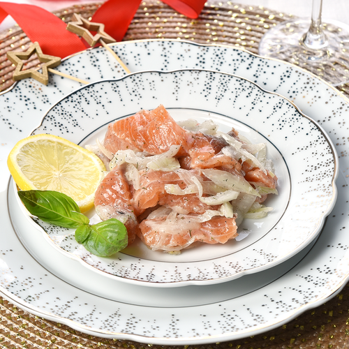 

Лосось по-домашнему Лента Fresh слабосоленый вес