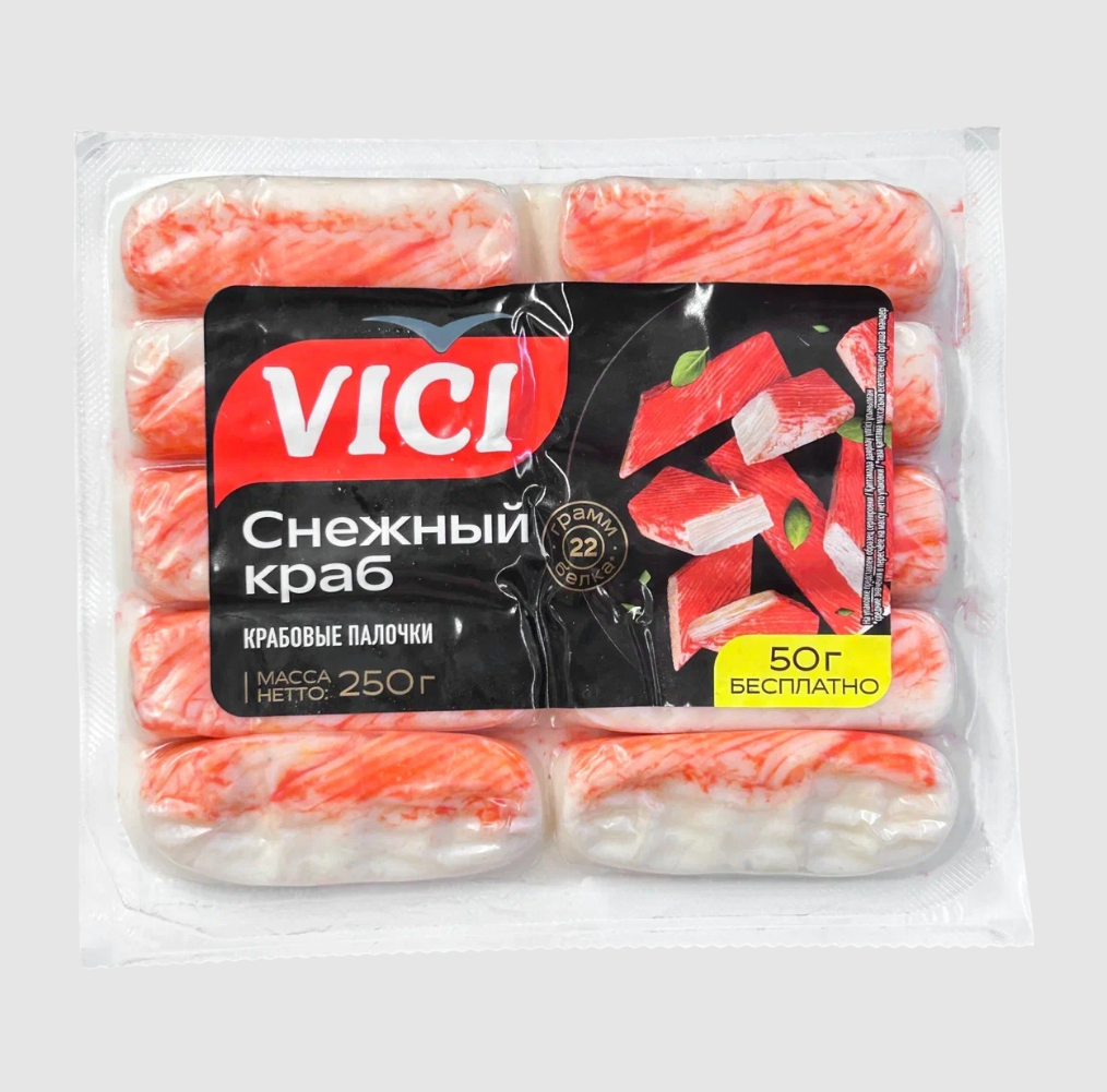 

Крабовые палочки Vici Снежный краб 250 г