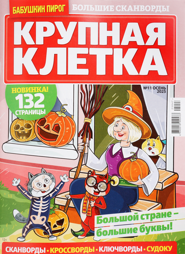 

Журнал Бабушкин пирог. Крупная клетка