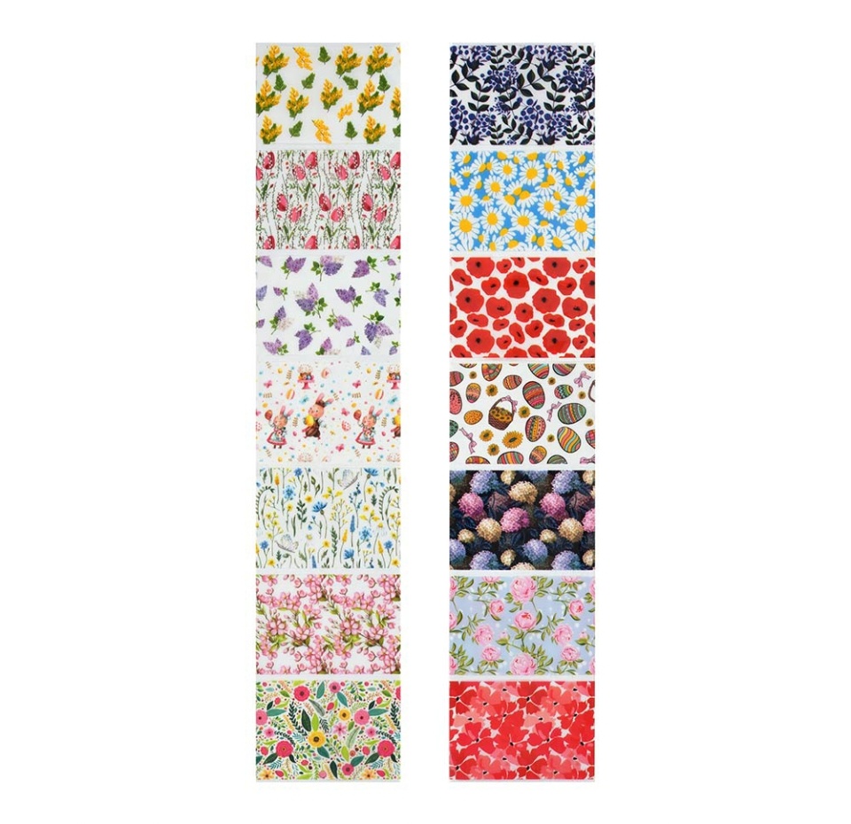 

Термоплёнка для украшения яиц Marmiton Пасхальная 2 шт. 7 наклеек