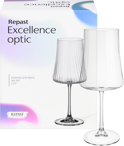 

Набор бокалов для вина Repast 560 мл х 2 шт.