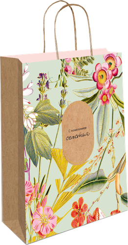 

Пакет подарочный Арт и Дизайн Крафт АВ в ассортименте