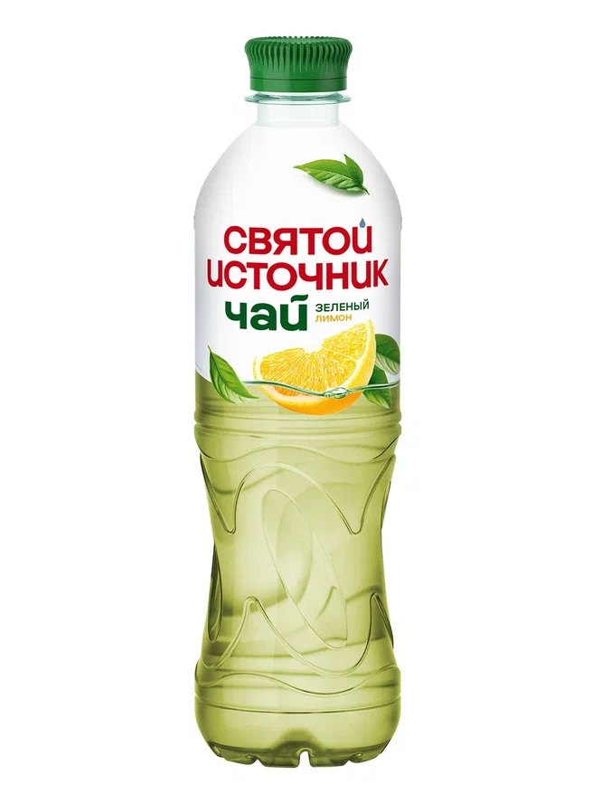 

Холодный чай Святой Источник зеленый с лимоном 500 мл