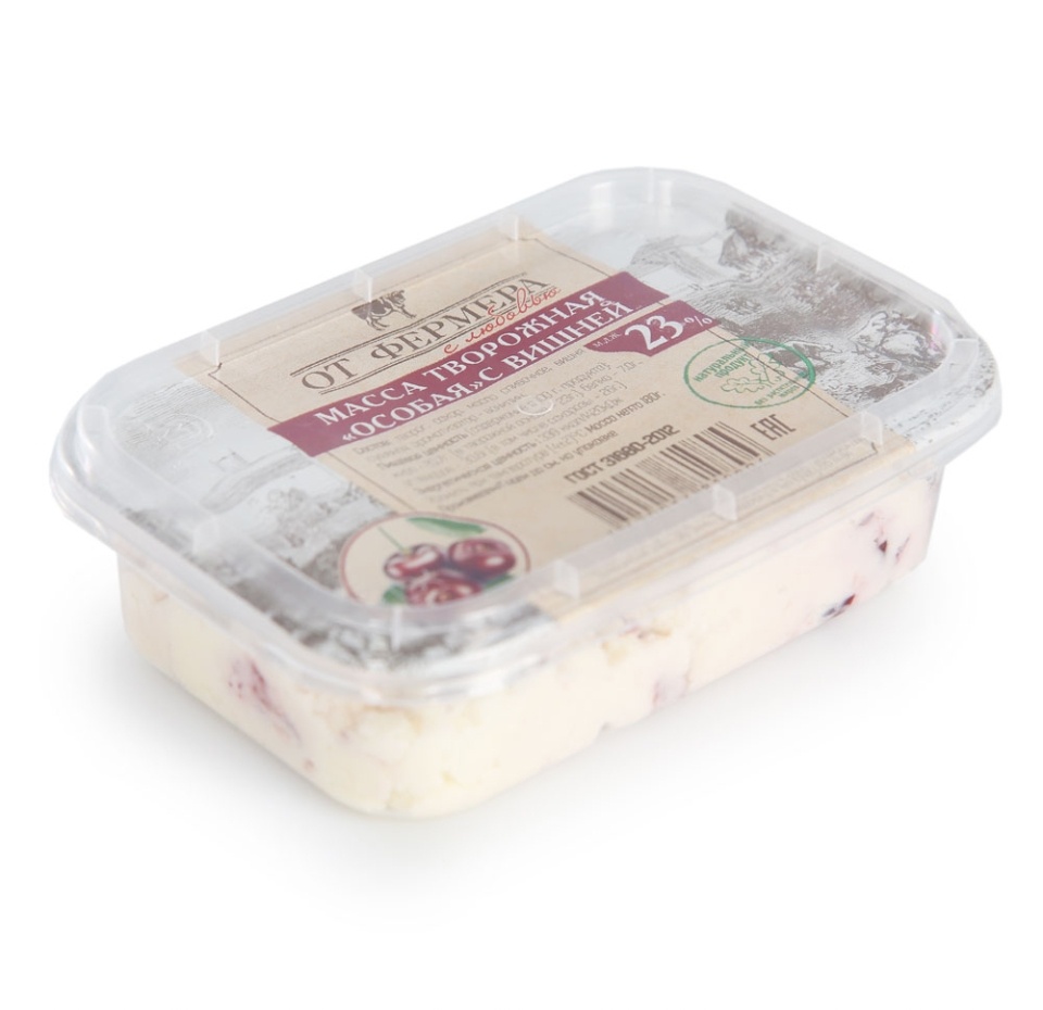 

Масса От Фермера Особая с вишней 23% 180 г