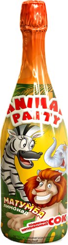 

Шампанское детское Уральские источники Animal Party Матумба 750 мл